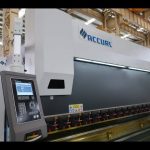 Furcă de presă cu 4 axe CNC 175 ton x 4000 mm Coroană CNC motorizată