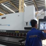touch control cnc mașină de frână de presă 6 axe 220T 4000MM siemens putere motor