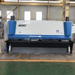 Mașină de forfecare hidraulică de ghilotină 3200mm x 8mm cu suport pneumatic