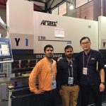 frână de presiune verticală